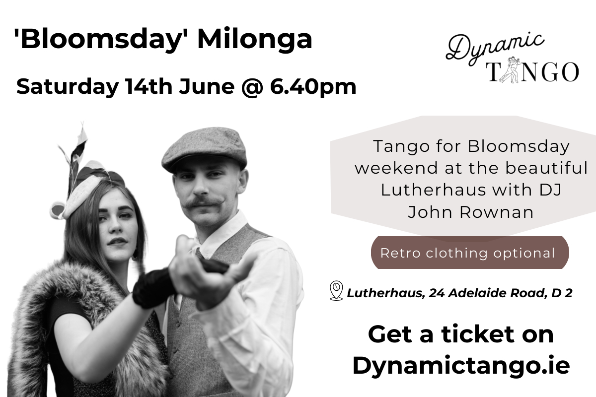 Bloomsday milonga 2025